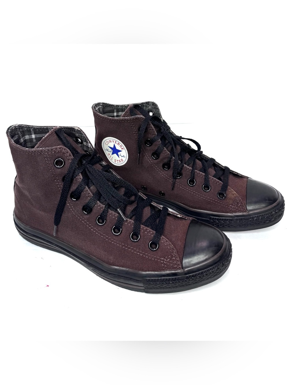 Converse Chuck Taylor All Star High Top Brown Black Sneakers Men’s 8 Women’s 10